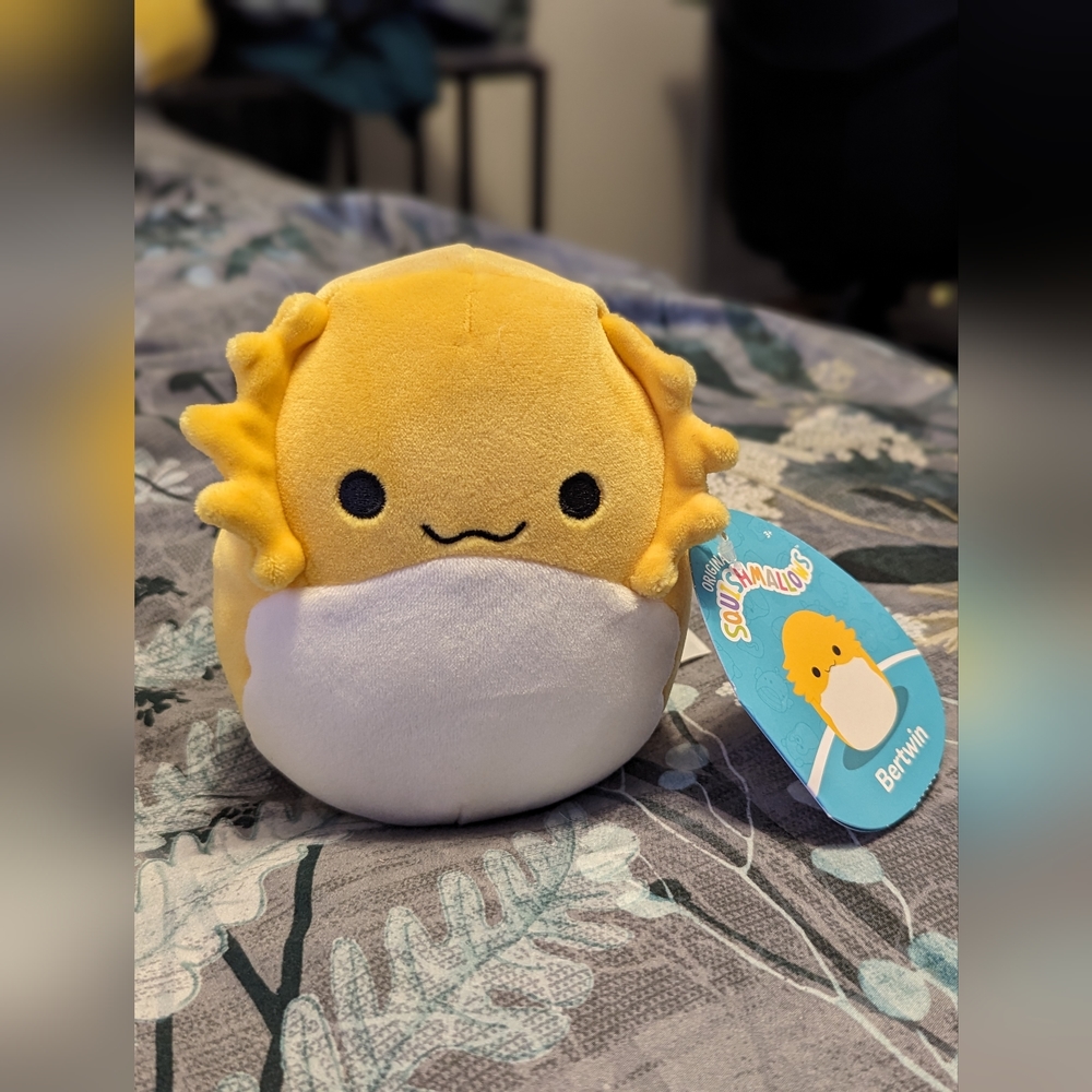 BNWT 5" Bertwin Bearded Dragon Squishmallow